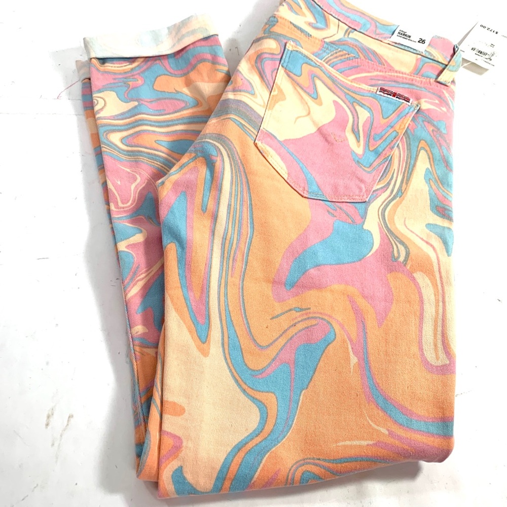 Hudson jeans size 26 skinny pink design